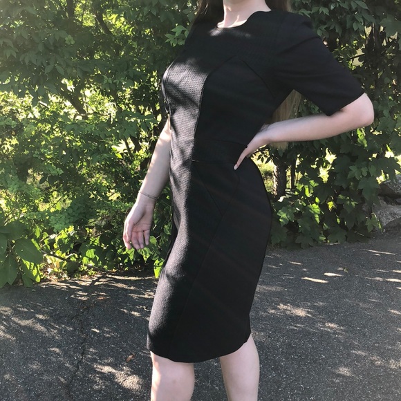 Club Monoco navy sheath/midi - Picture 2 of 6